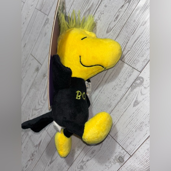 Peanuts Woodstock Halloween Collection Pet  Dog Toy Black Yellow 9” - Picture 9 of 12